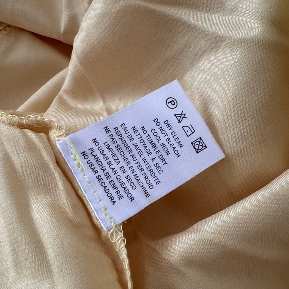 NEW Luck Paris Yellow Dress Size S - Picture 4 of 7